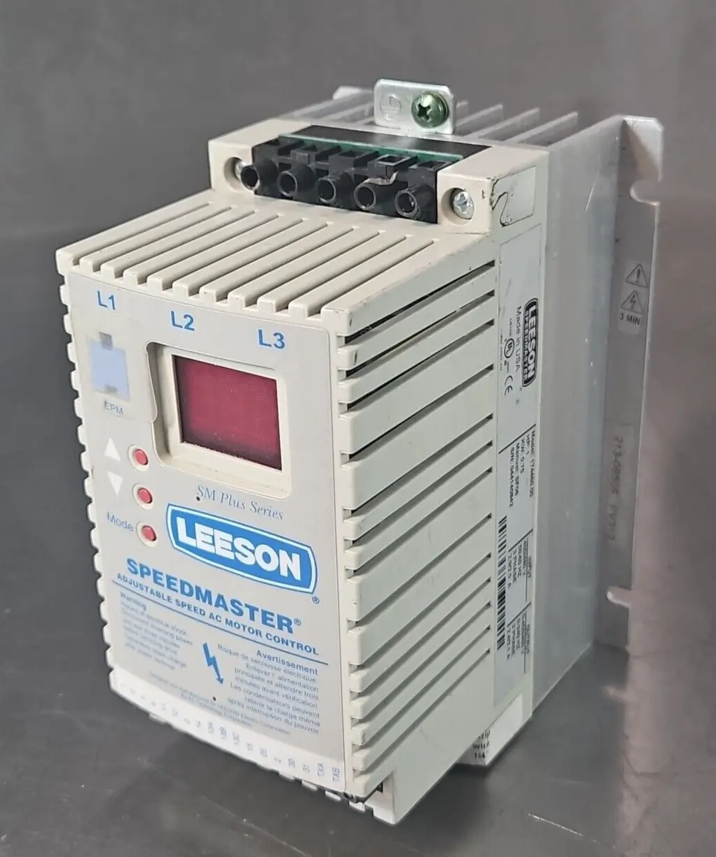 Leeson 174460.00 Speed Master Adjustable Motor Control AC Drive (BIN645)