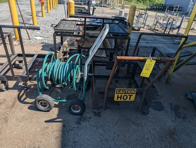 (6) Assorted Material Carts