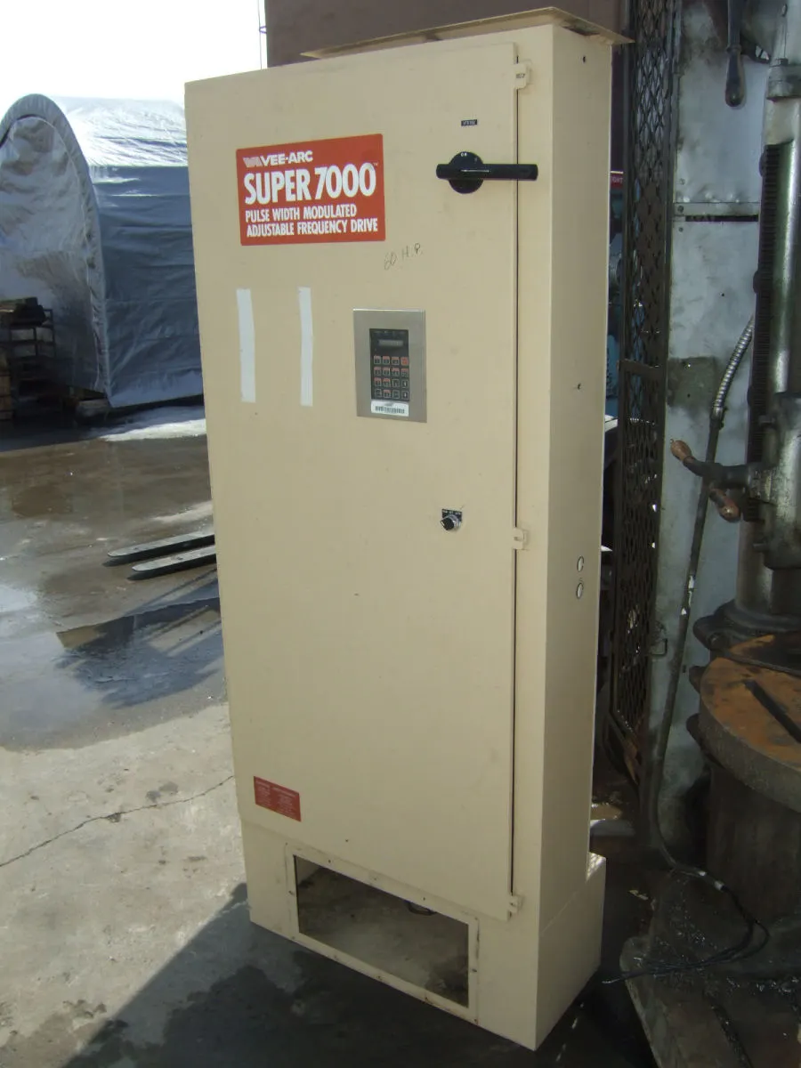 VeeArc Super 7000 60hp Adjustable Frequency Drive