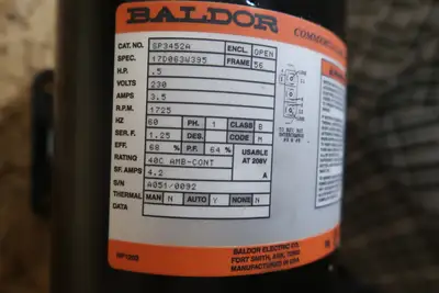 NEW BALDOR 17D063W395