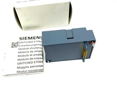 USED SIEMENS EXPANSION MODULE, PAC SWITCHED ETHERNET PROFINET