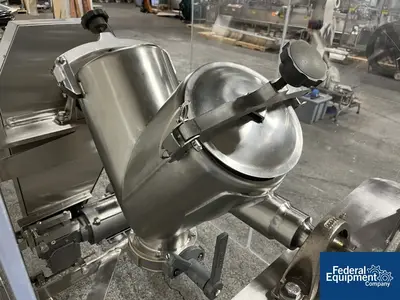 USED Patterson-Kelley 1 Cu Ft P-K Twin Shell Blender, S/S