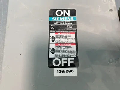 Used SIEMENS GF321N Disconnects Ohio US | HGR 24 #1272627
