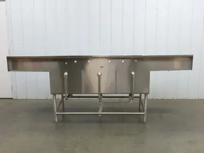 Eagle YSINK Stainless Steel 3 Bay Sink 26x20" Compartment Dual 24" Drainboard