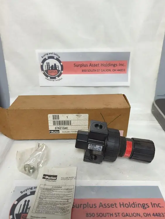 New | in-Stock PARKER 07R213AC Lubrication Equipment Ohio US | Surplus Asset Holdings #1403095