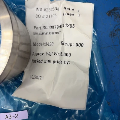 New | in-Stock Gould RC00079A041203 Pump Parts Indiana US | J&J Industrial Supply #1445521