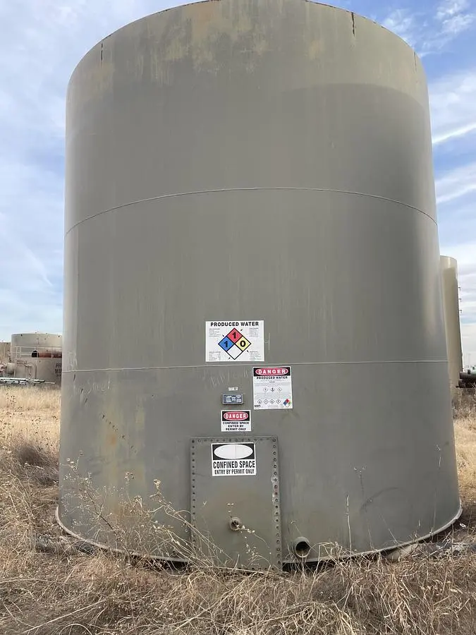 USED 2014 PERMIAN TANK 500BBL VERTICAL TANK