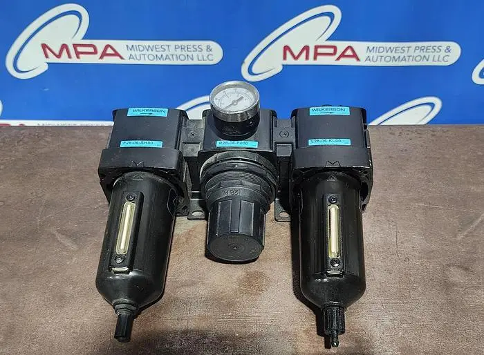 Used WILKERSON F28-06-SH00 Air Pressure Regulators Michigan US | Midwest Press and Automation #630220