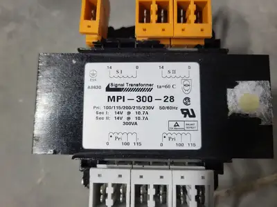 Used SIGNAL TRANSFORMER MPI-300-28 Transformers British Columbia CA | Lenmark #1426921