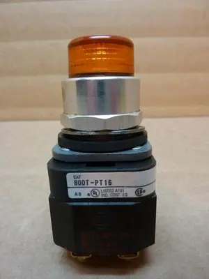USED ALLEN BRADLEY 800T-PT16 AMBER