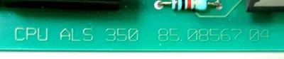 NEW ICG MACHINE CENTER 85.08567.04 CIRCUIT BOARD CPU ALS 350 850856704
