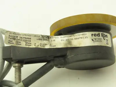 Red Lion ZMD2500B Rotary Encoder with Measuring Wheel 5-28VDC