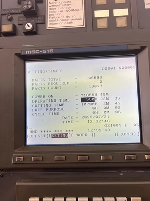 MORI SEIKI SV-50/40 Vertical Machining Centers | PM Machines (6)