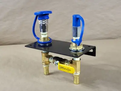 Bulkhead Quick Coupler Assembly 20BCC