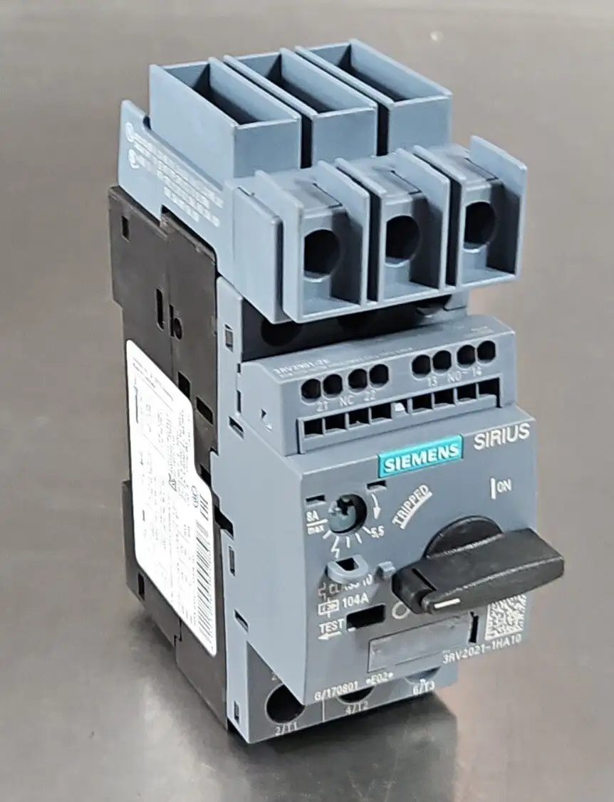 Used Siemens Siemens 3RV20211HA10 Circuit Breakers South Carolina US | Palmetto Automation #1150377