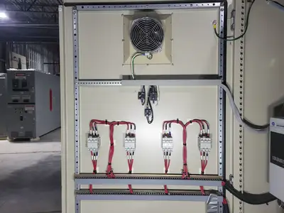 Variable Speed Drive Control Panel - Allen Bradley 1336 Plus II - 600V - Rotary Valve System - NEMA 12