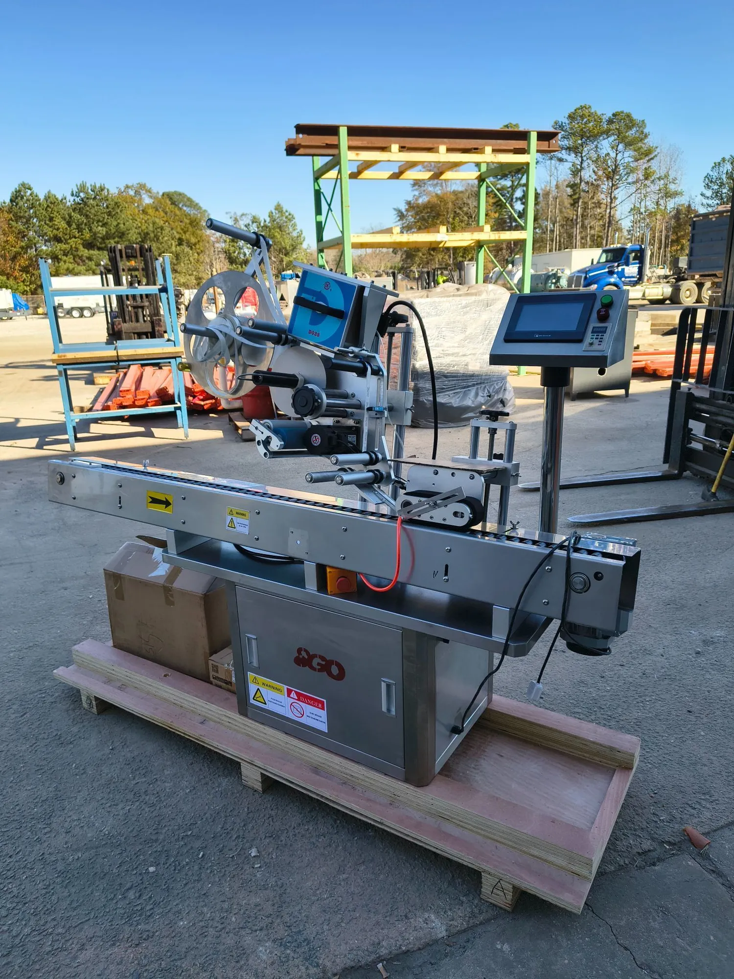 USED SHANGHAI GOLDEN ORIENT MACHINERY CO. TBJ-W10