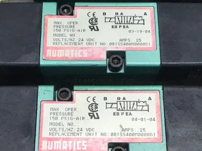 USED NUMATICS 081SS400M000061