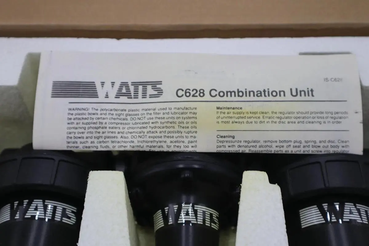 NEW Watts C628-08FRLWJCW Regulator Combination Unit STOCK 2956