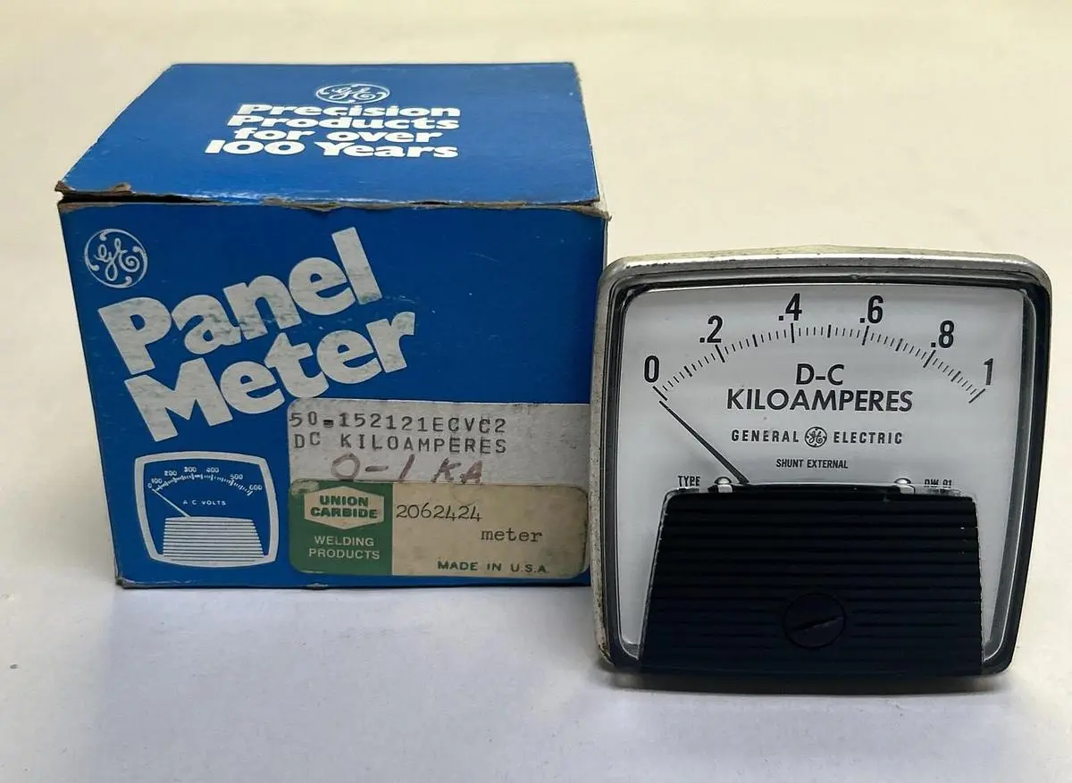 New | in-Stock GENERAL ELECTRIC 50-152121ECVC2 Meters - Misc Ohio US | Surplus Asset Holdings #1246931