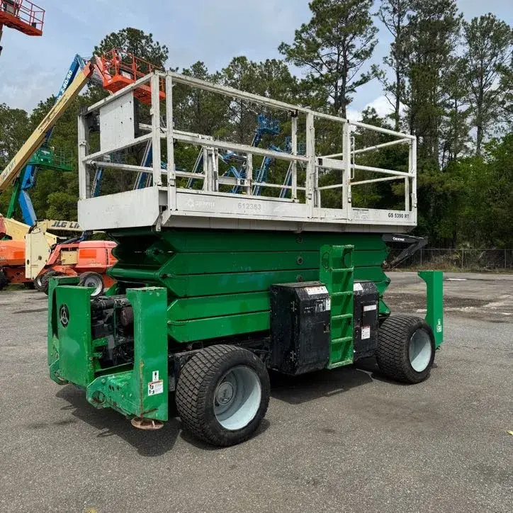 Used 2014 Genie GS-5390 RT Scissor Lifters Florida US | Stack Equipment #925036