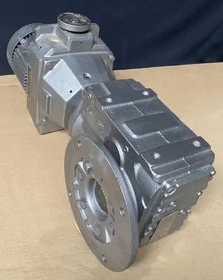 NEW Sew-Eurodrive Electric Motor with Reeves Drive and Stirrer Attachment, for stirring a 300 Gallon Kettle