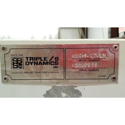 USED TRIPLE S DYNAMICS HDC-6-17-LH