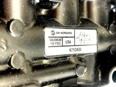 NEW NORGREN K71DA00 VALVE BODY W/FOOT PEDAL