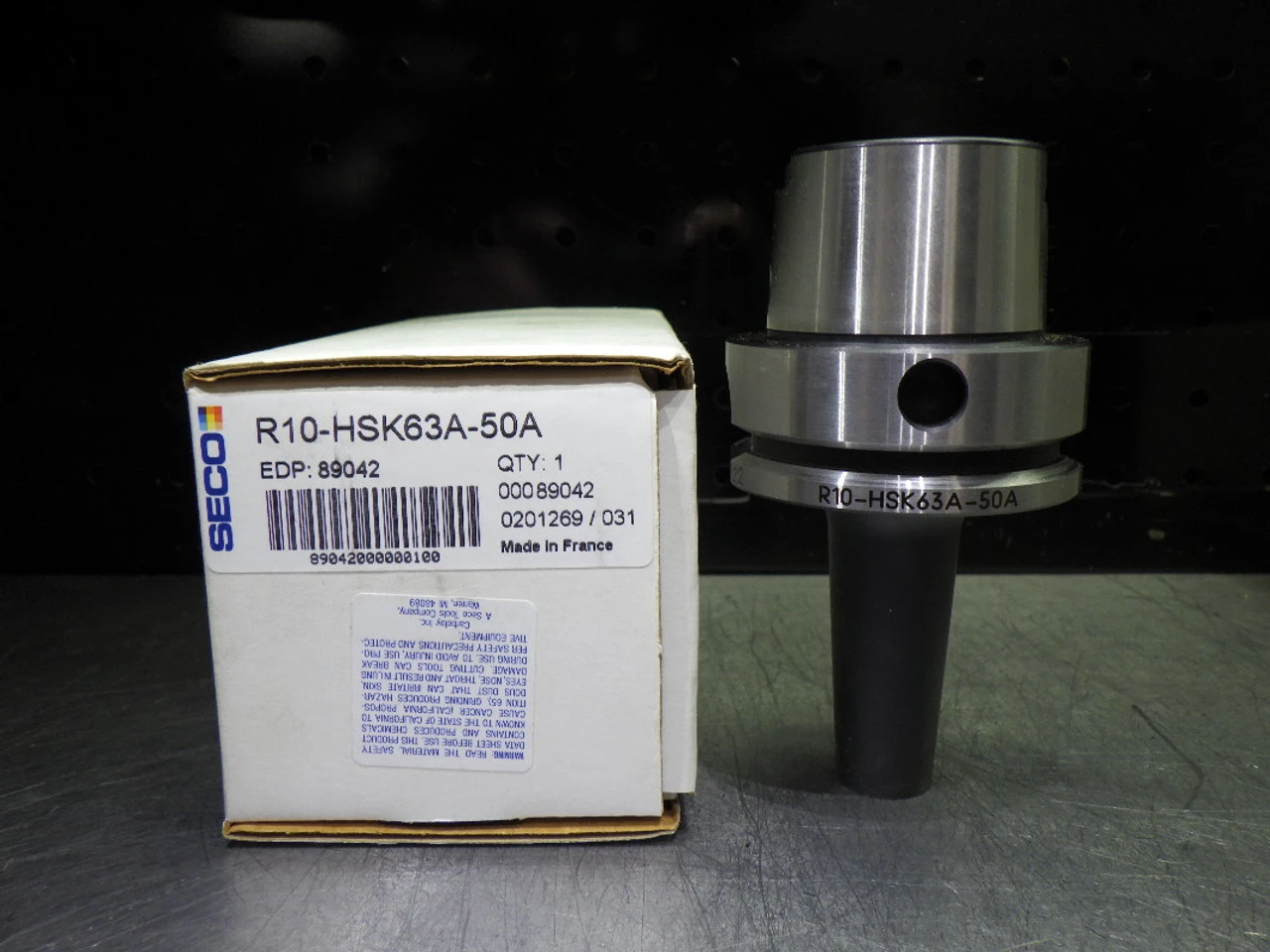 SECO HSK63A M10 Threaded Modular Tool Holder 85mm Pro R10-HSK63A-50A (LOC3553A)