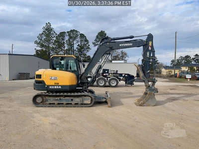 Used 2024 HYUNDAI HX85A Crawler Excavators South Carolina US | National Equipment Dealers #1422352