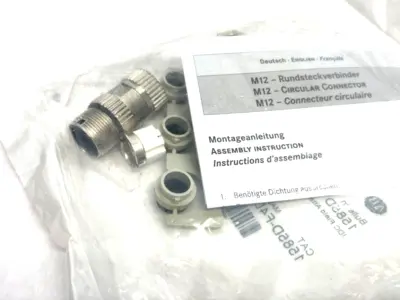 1585D-F4DC-SH | Allen Bradley  Ser. A Field Attachable Ethernet IDC Connector 4-Pin - New