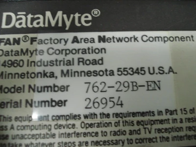 Used DATAMYTE _UNKNOWN_ Test Equipment - Other | OCO Industrial #1627070