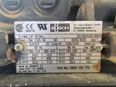 USED 2008 BUSCH MM1322AV