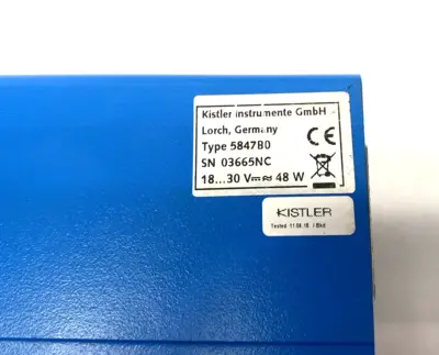 Used Kistler maXYmos NC Process Monitoring MEM Measurement Controller 5847B PLC Processors Michigan US | Maverick Industrial Sales #1399273