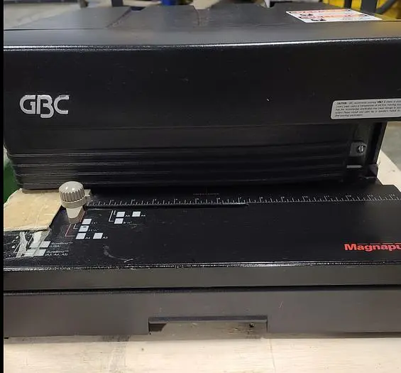 Used GBC MAGNA PUNCH Binding Equipment | BROOKS PRINTING EQUIPMENT #391673