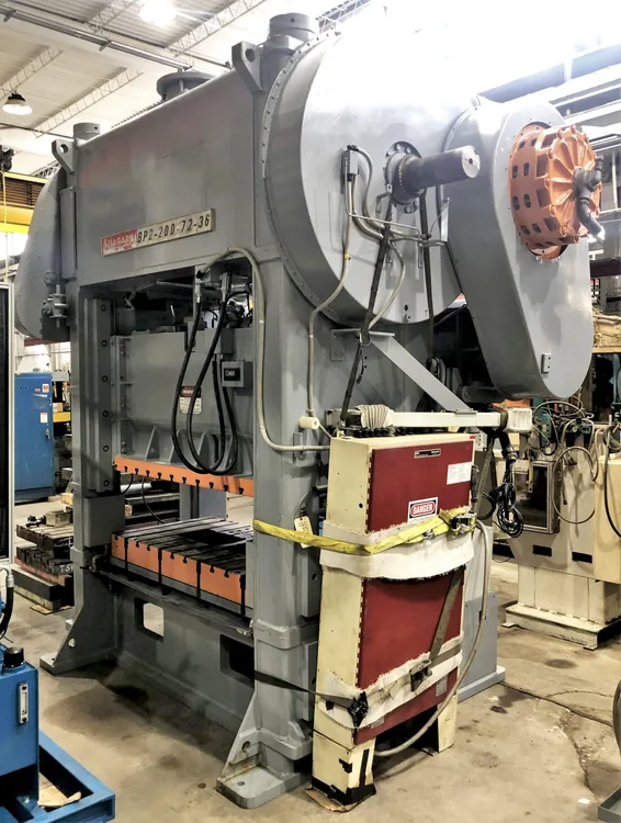 Used 1980 NIAGARA NIAGARA BP2-200-72-36 PRESS Straight Side Presses | Alma Machinery #898757