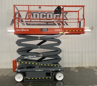 New | in-Stock 2026 SKYJACK SJ3226 E ELECTRIC SCISSOR LIFT Scissor Lifters Alberta CA | Adcock Equipment #1417634