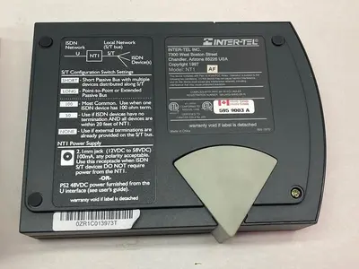 New | in-Stock INTER-TEL NT1 900.2001 Power Supplies Ohio US | Surplus Asset Holdings #1247301