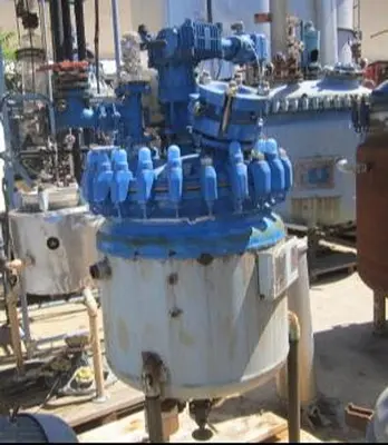 Reactor, 50 Gallon, Glass Lined, 150 PSI, Jkt, Pfaudler, #S738230