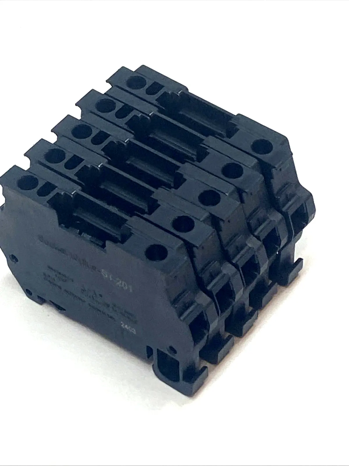 USED E‑T‑A 2‑POS FEED‑THROUGH TERMINAL BLOCK
