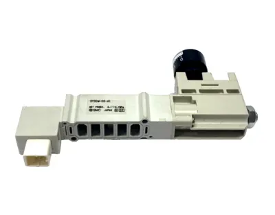SY30M-06-A1 | SMC  Pressure Regulator Interface w/ Gauge - New – Open Box