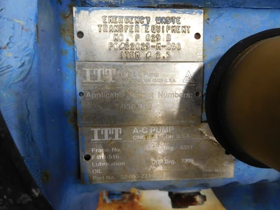 Used ITT 150 Pumps Ohio US | Equipment Recovery Corp. #1329709