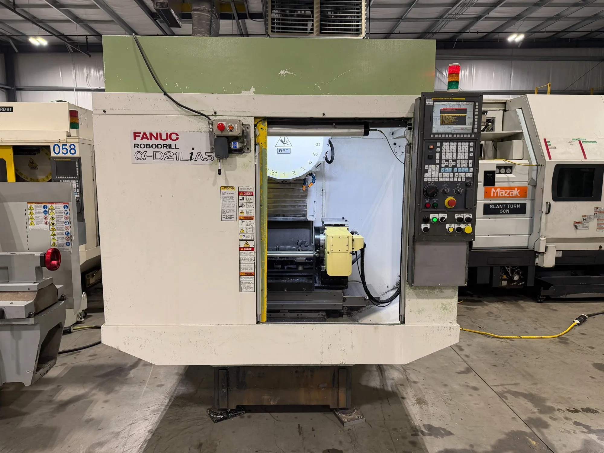 2014 Fanuc Robodrill Alpha D21LiA5 Vertical Machining Center - 3 Available