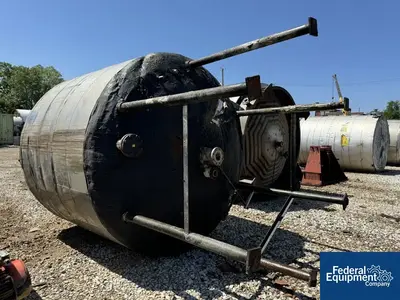 USED Alloy Fabricators 3,500 Gal Alloy Fab Kettle, S/S, 5/150#