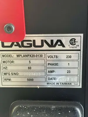 Used 2021 LAGUNA PX20 Woodworking Planers California US | 10 Blade Pro Machinery #1412745