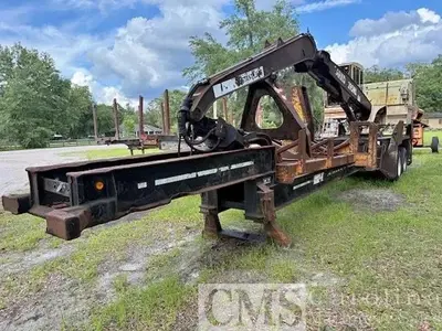 USED 2004 BARKO 395ML LOG LOADER WITH 42 IP CTR SLASHER SAW
