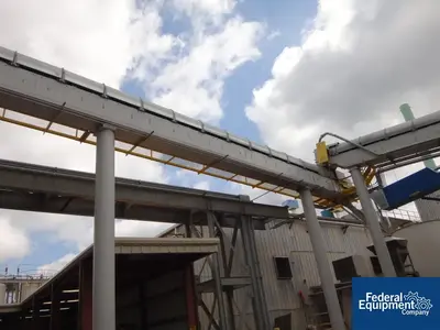 USED Innovative Processing Solutions 83' Innovative Processing Solutions Belt Conveyor, 5 HP