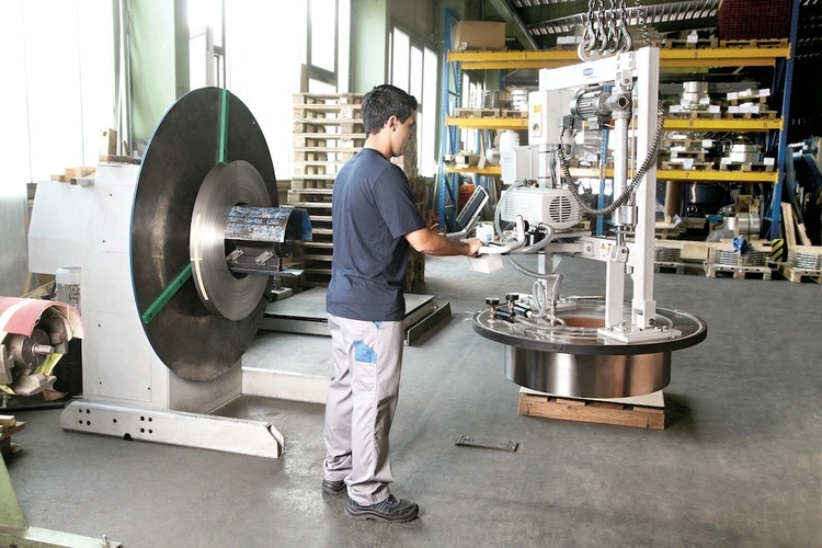 SCHMALZ Coil 750 90° Lifting Systems | Complete Cutting Solutions