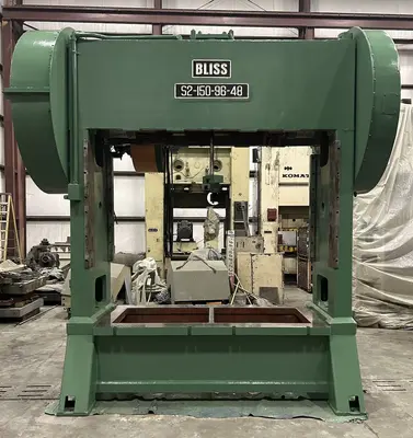 USED BLISS BLISS S2-150-96-48 PRESS