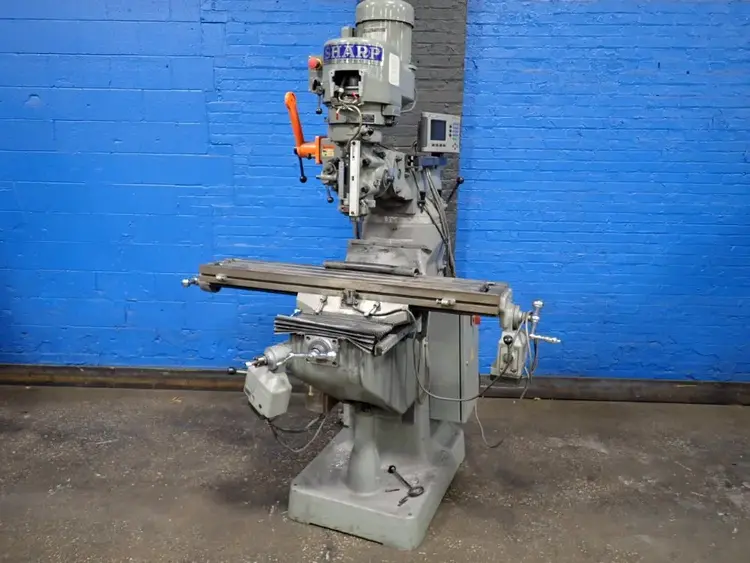 Used 2007 SHARP INDUSTRIES LMV50/DVS Horizontal & Vertical Ram Type Mills Ohio US | HGR 24 #885613